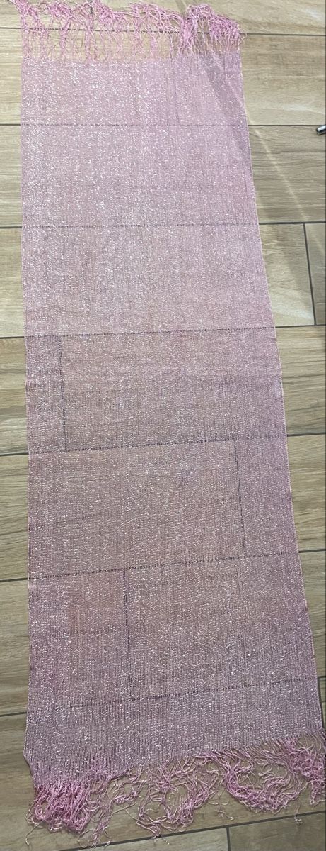 Foulards, Tücher & Schals: Schal Rosa mit silbernem Faden – Gebraucht aus Hausen AG von corinne_g 1