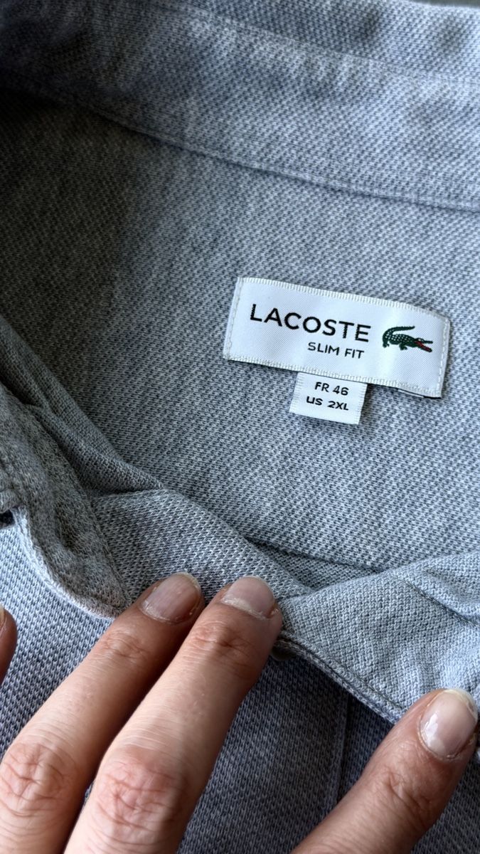 Lacoste Hemden: Lacoste Herren Hemd Langarm Gr. 2L /46 Baumwolle  – Gebraucht aus Zürich von xs_s_artikel 1