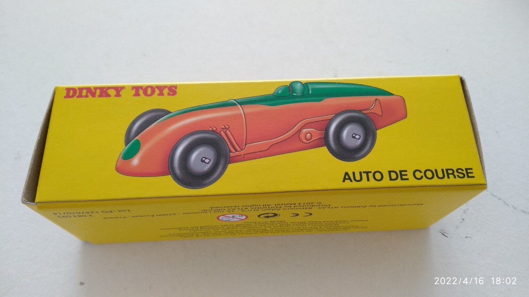 Dinky Toys Modellautos: Replika Dinky Toys 23 A, auto de course. – Neu und originalverpackt aus Vacallo von G1965 4