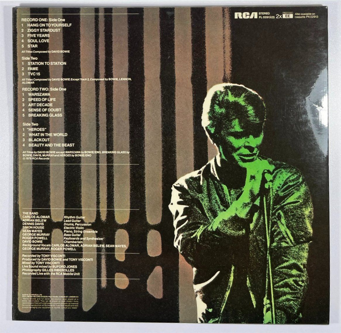 Dischi in vinile: LP: DAVID BOWIE - Stage (Doppel LP) 1978 – Nuovo (secondo la descrizione) da Frenkendorf venduto da Yard-Sale-2000 8