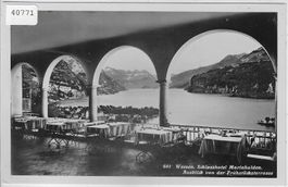 Weesen - Schlosshotel Mariahalden - Frühstücksterrasse