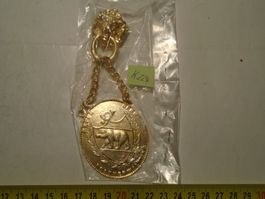 Postplakette mit Kette  (K224)
