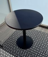 Table de bistrot noire élégante - Idéale balcon!