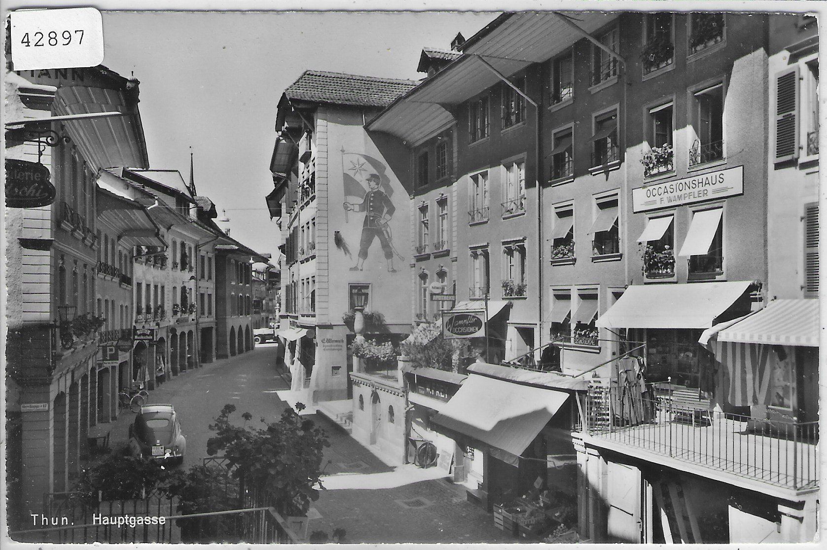 Cartoline postali: Thun - Hauptgasse – Usato da Ettingen venduto da Kartenplanet
