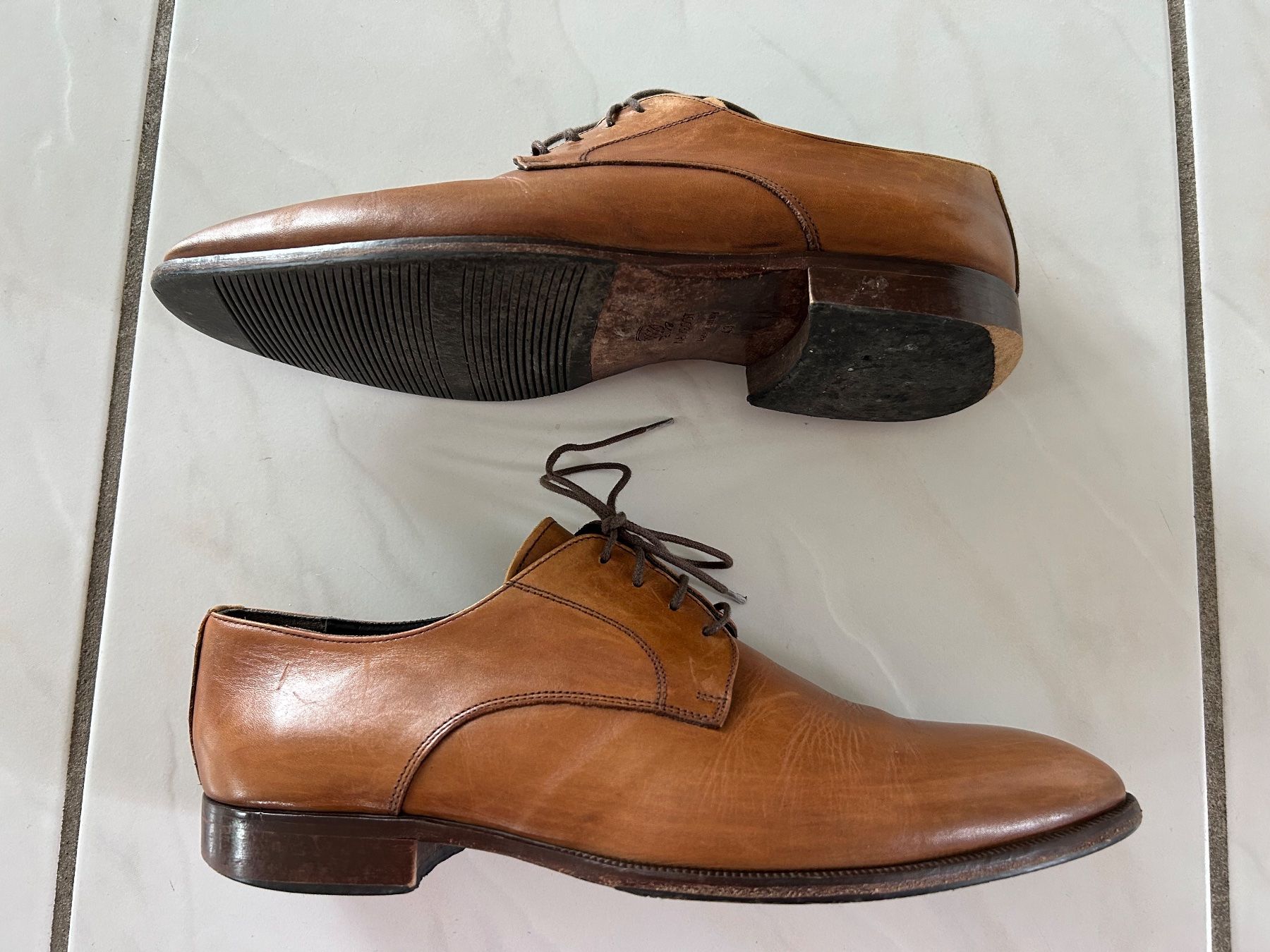 Navyboot Scarpe da uomo: Herren Lederschuh Gr. 43 – Usato da Gutenswil venduto da walker60 2
