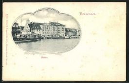 Rorschach, Hafen um 1900, Guggenheim