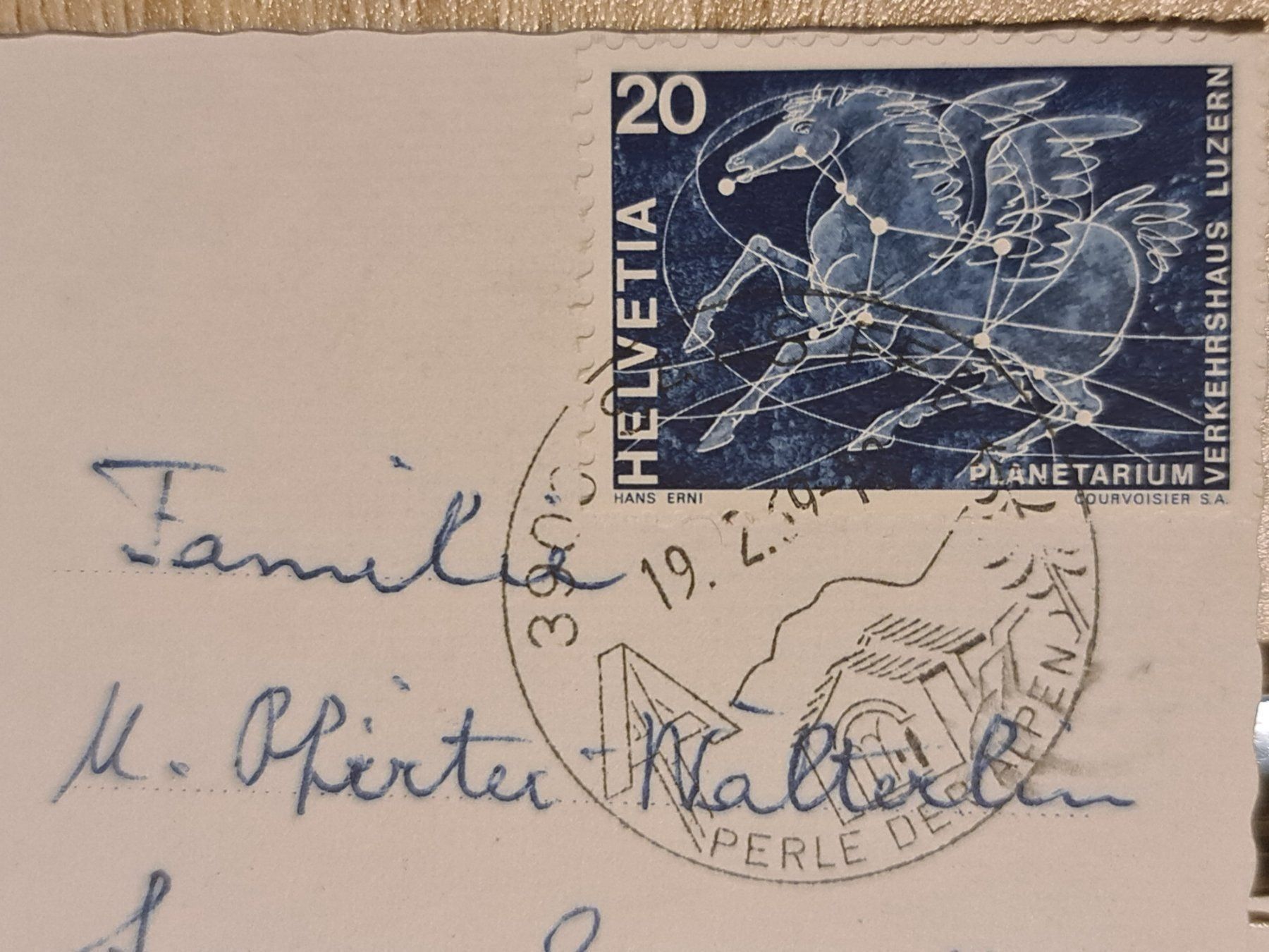 Cartoline postali: Ansichtskarte Saas-Fee – Usato da Dintikon venduto da Vexi 1