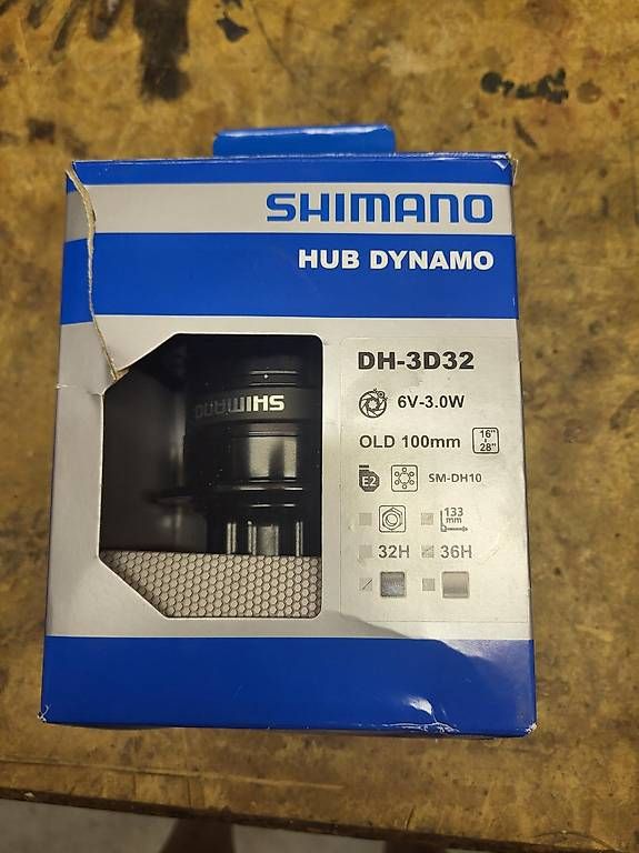 Pezzi di ricambio: Shimano Nabendynamo – Nuovo e nell'imballaggio originale da Dotzigen venduto da Manuel028