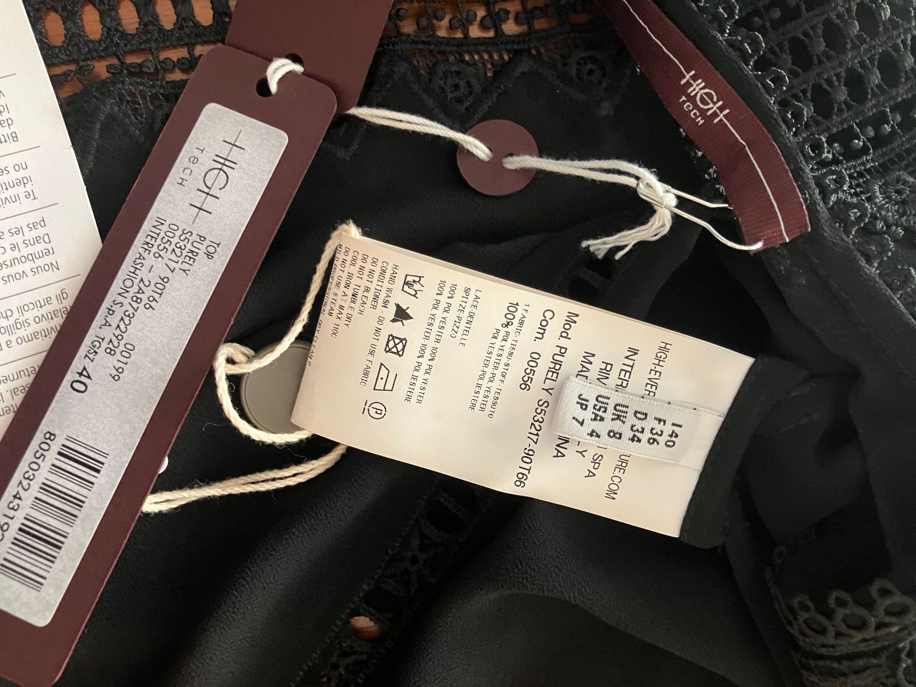 Top: LAST CHANCE! Neu High Use (Tech) Top Gr. S (IT 40) – Nuovo e nell'imballaggio originale da Windisch venduto da Lyudmila01 4