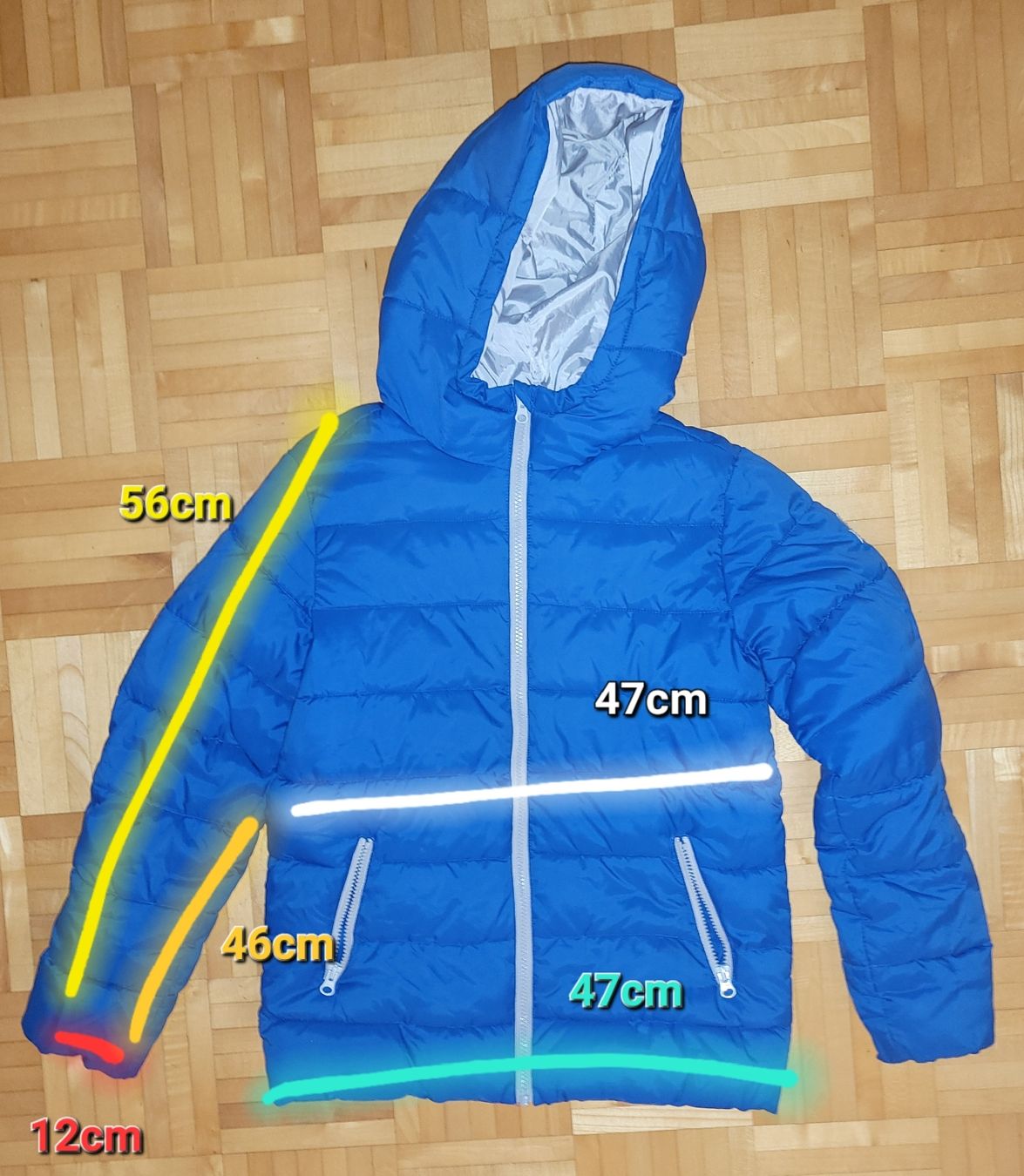 Giacche & Cappotti: 47. Doudoune Benetton garçon, bleu, taille 150cm, – Usato da Villars-sur-Glâne venduto da m66_dch5 1
