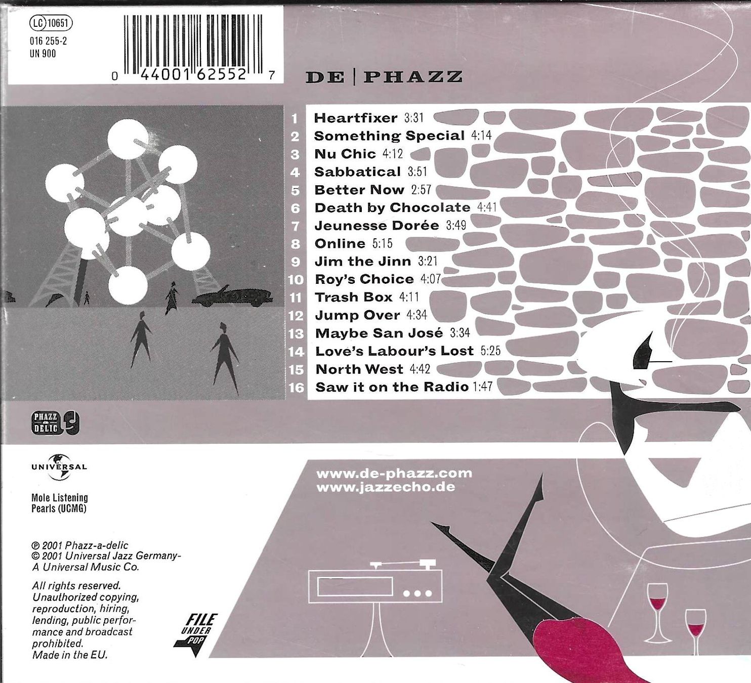 CDs: De Phazz CD Digipack - Death By Chocolate Special Edition – D'occasion à Savagnier par Ne2065 1