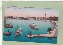 Romanshorn Hafen Schiffe 1919