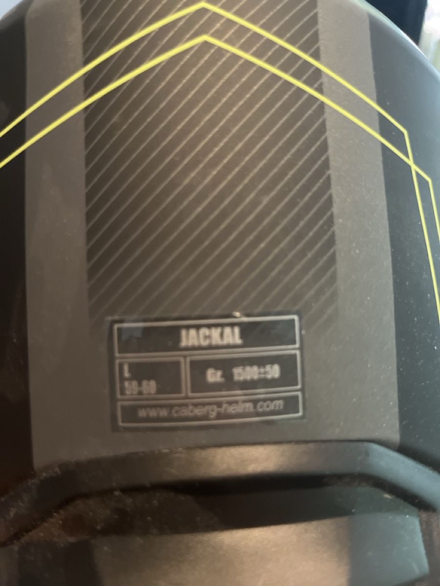 Caschi & visiere: Motorradhelm Caberg Jackal, Grösse L – Usato da Zürich venduto da Kb6464 3