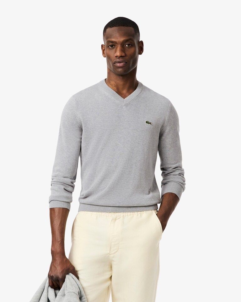Lacoste Maglioni & Felpe: Pull Lacoste, taille 5, Gris Clair bleuté, 100% coton – Nuovo (secondo la descrizione) da Morges venduto da sandy069 6