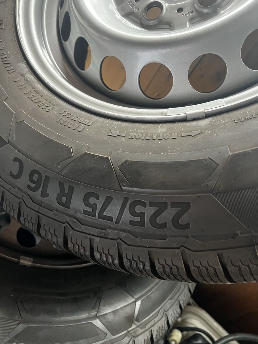 Pneus & Kompletträder: 225/75R16C Winterräder Mercedes Sprinter 4x4 – Gebraucht aus Fällanden von wal_6qgk 2