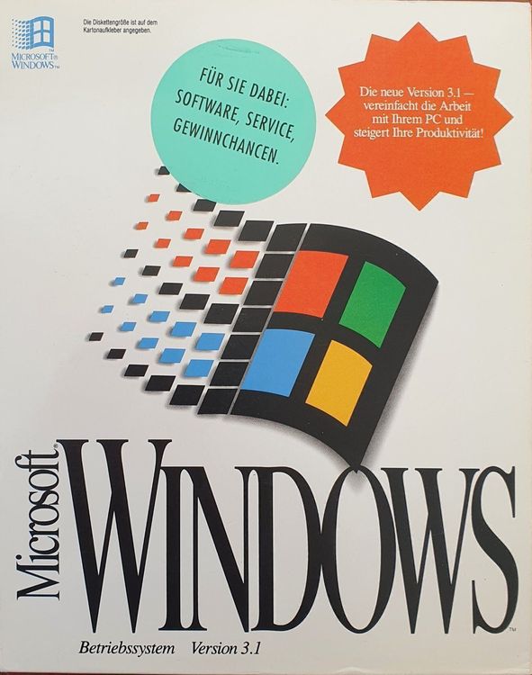 Microsoft Windows 3.1 neu | Kaufen auf Ricardo