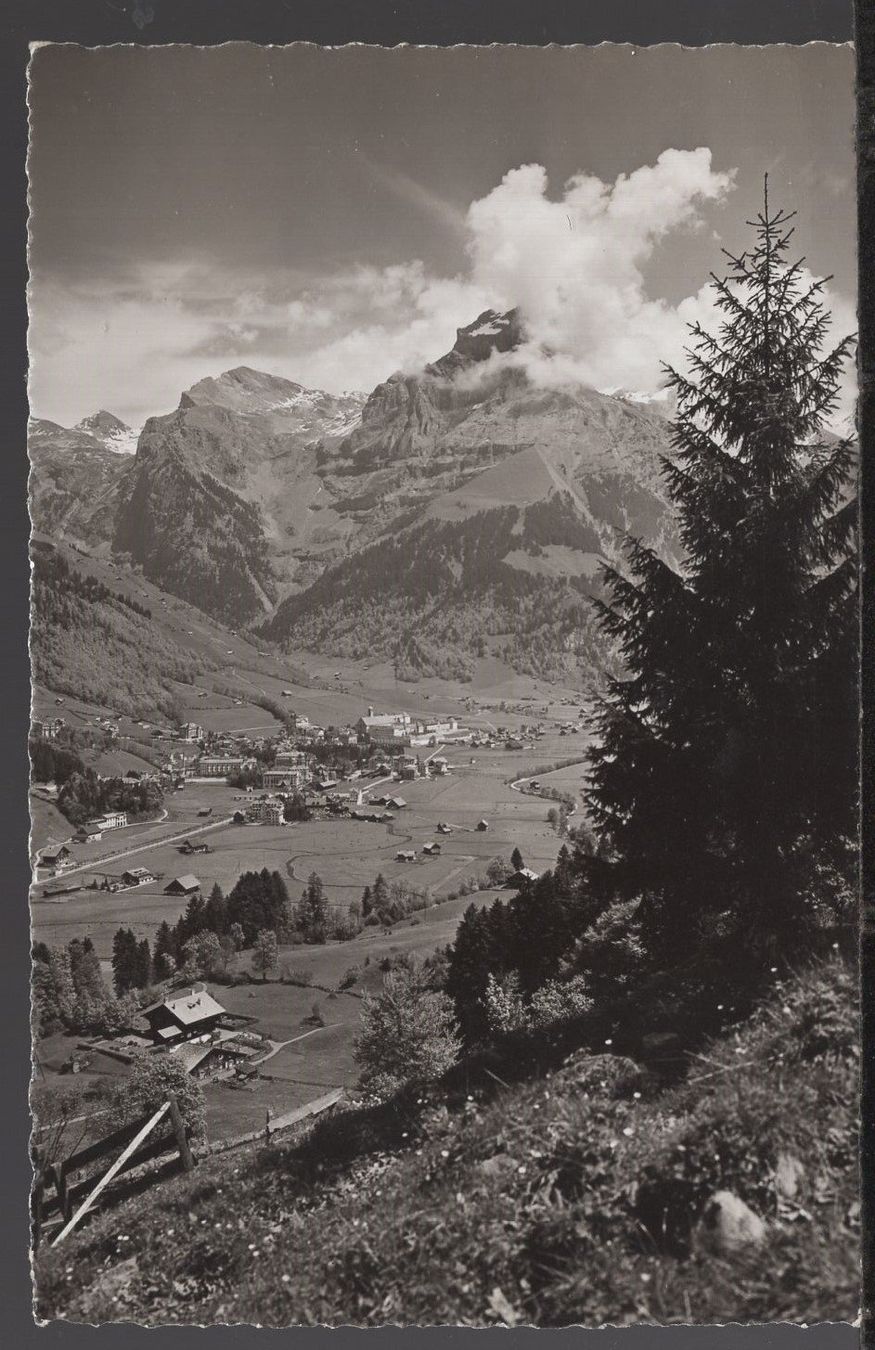 Cartoline postali: Engelberg  mit  Hahnen  1940 – Usato da Aarau venduto da kufi44