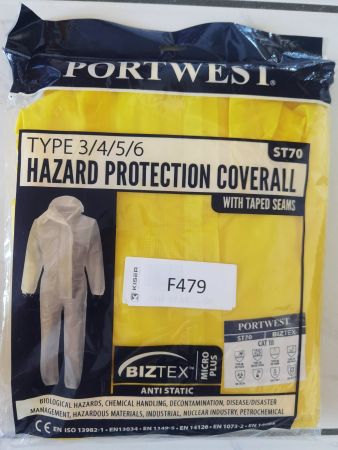 Gefahrenschutzkleidung Gr. M, BizTex Portwest