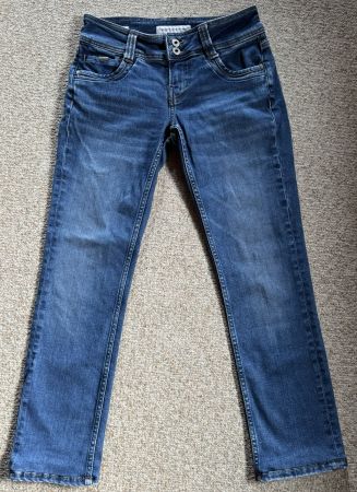 Pepe Jeans London Damen Jeans Slim Straight Wiser Wash W28