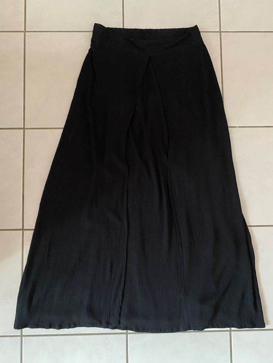 Jupe Longue Noire Ann Taylor - Taille XS, Neuf Avec Étiquettes, Style Élégant