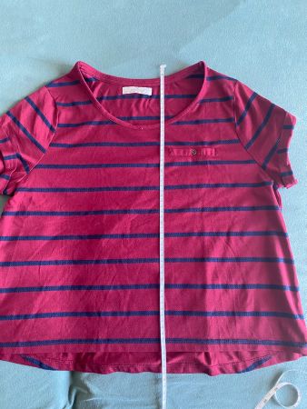 Vintage Springfield T-Shirt, rot/blau, Gr. XL
