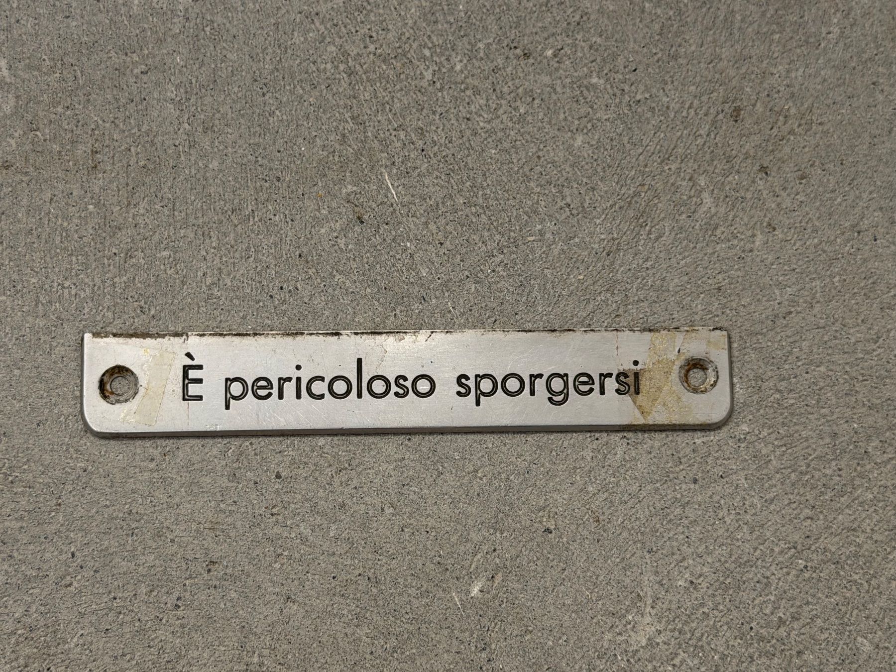 SBB/CFF/FFS Insegne: SBB Metallschild – Usato da Hünibach venduto da eisenbahnlatino007