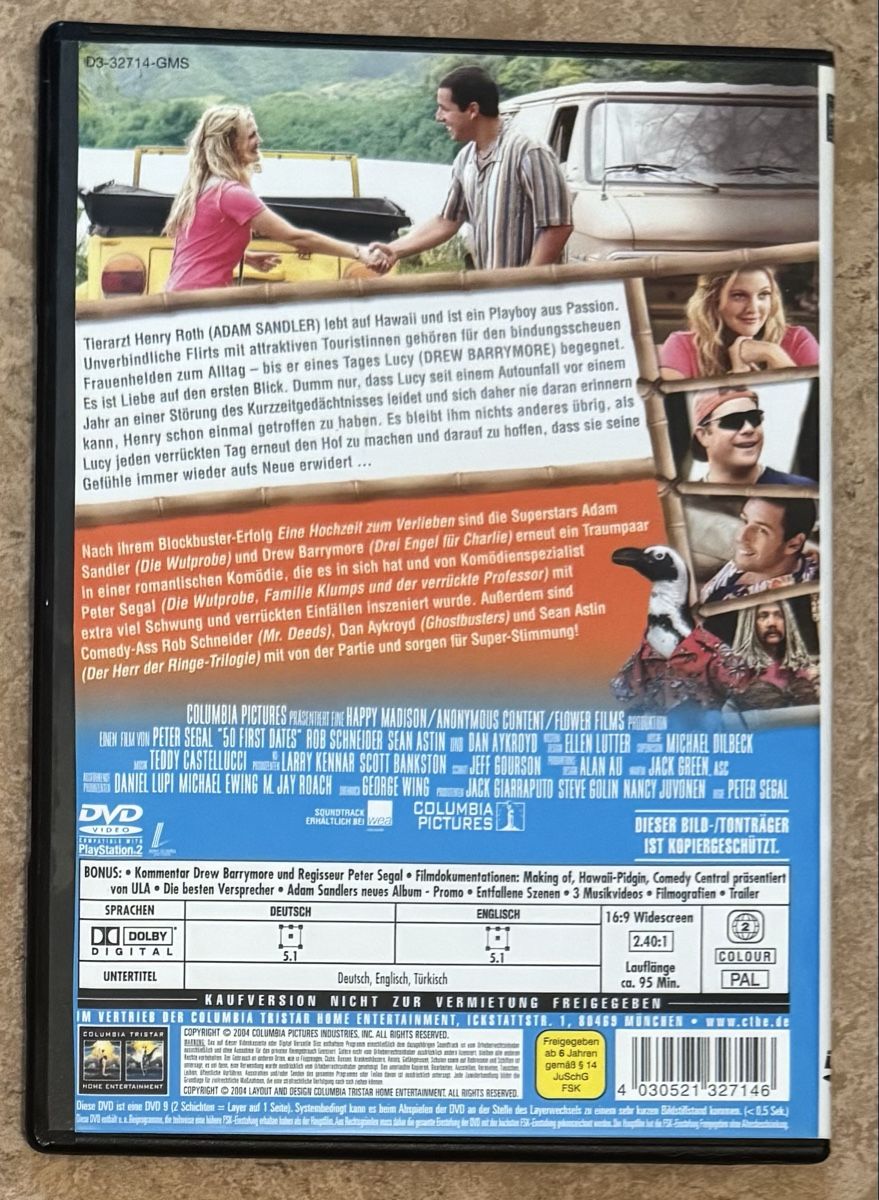 Tous les DVDs: 50 ERSTE DATES  – Neuf (Voir description) à Dietikon par AndreaSch01 1
