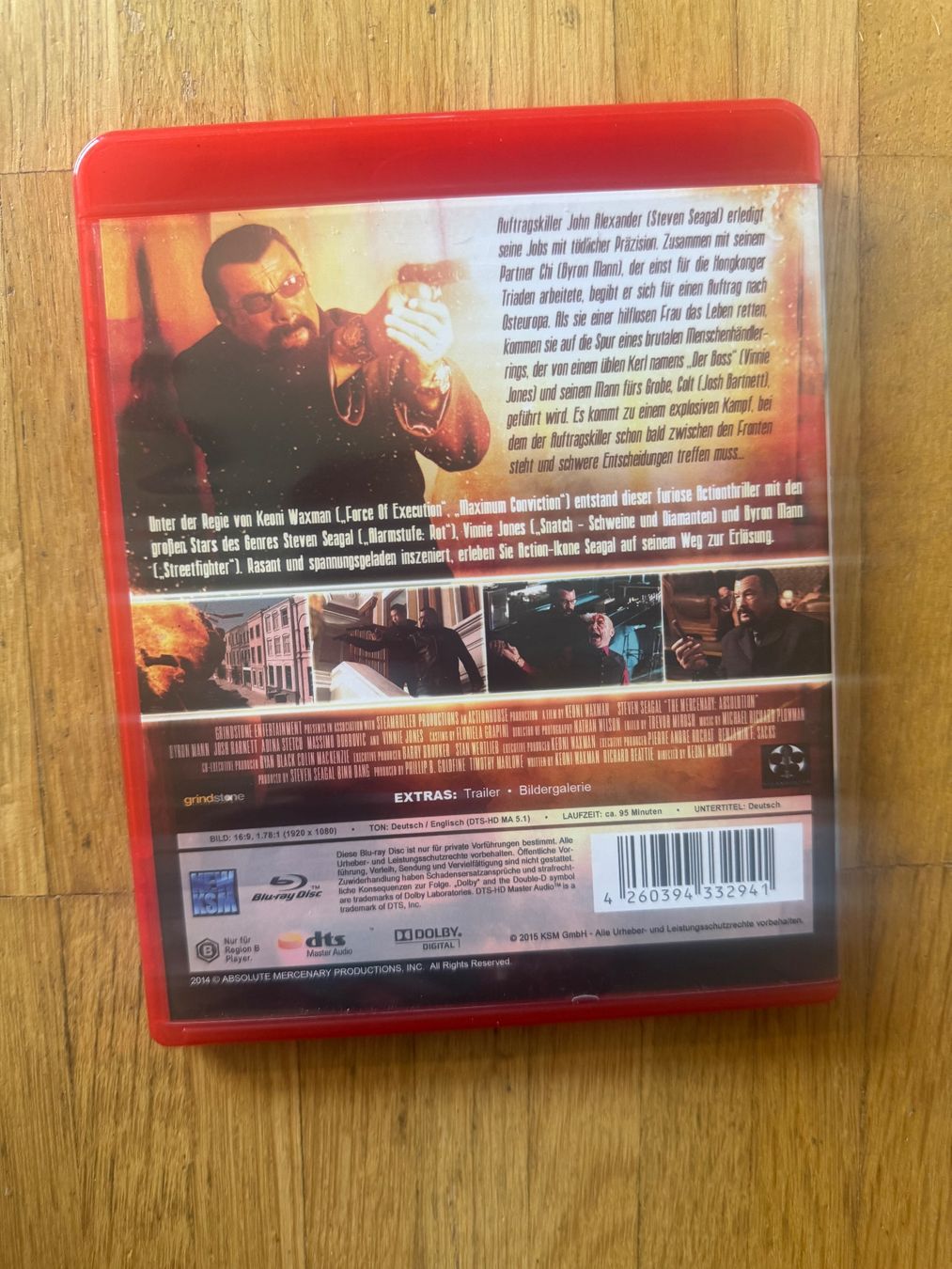 Alle DVDs: MERCENANY: ABSOLUTION. (BLU-RAY) STEVEN SEAGAL – Gebraucht aus Basel von san_2qlq 1