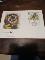 WWF Cameroun Mandrill - Premier jour officiel 1988 Rare!
