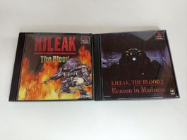 Kileak 1+2 PS1 Games japanische Version
