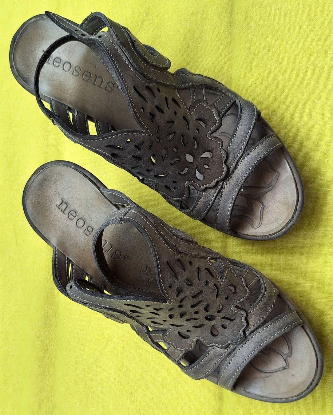 Neosens Scarpe da donna: Plateau-Sandalette grau – Usato da Matten b. Interl venduto da iae_cwc7