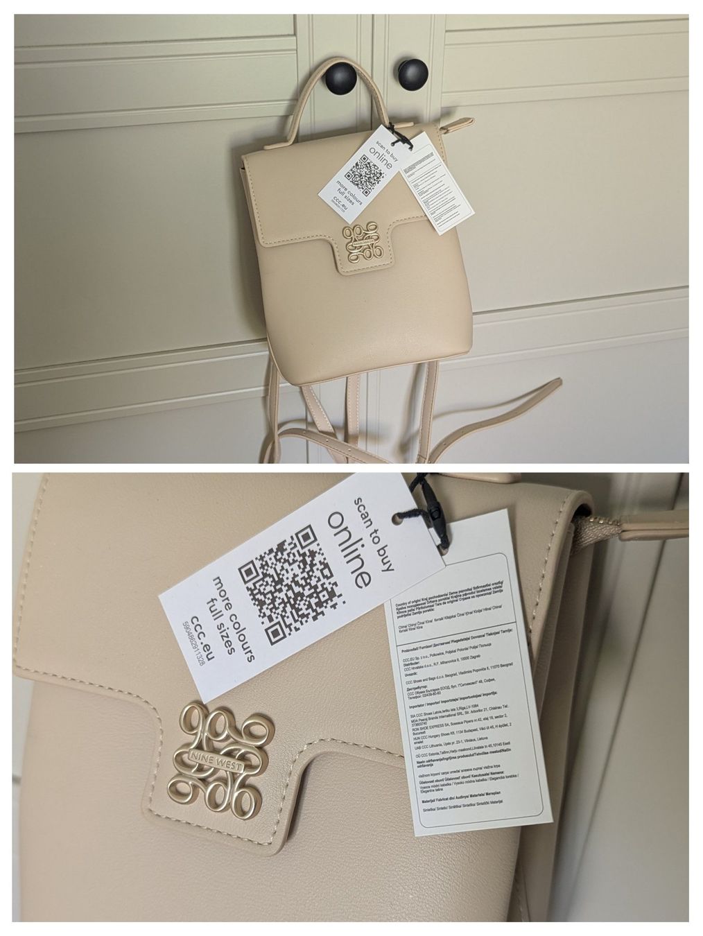 Borse da donna: Neue Handtasche / eleganter Rucksack – Nuovo e nell'imballaggio originale da Sargans venduto da mar_wx8d
