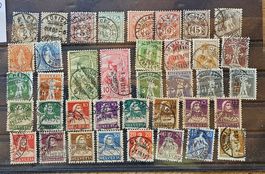 SUISSE - timbres anciens - à voir !