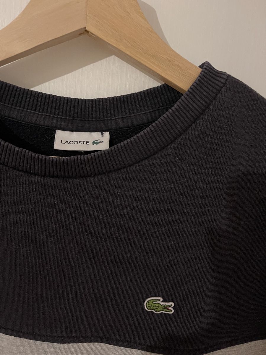 Lacoste Maglioni & Felpe: Lacoste pullover, Gr. S, schwarz/grau, Top Zustand, y2k – Usato da Wetzikon ZH venduto da Jan_wojt 2