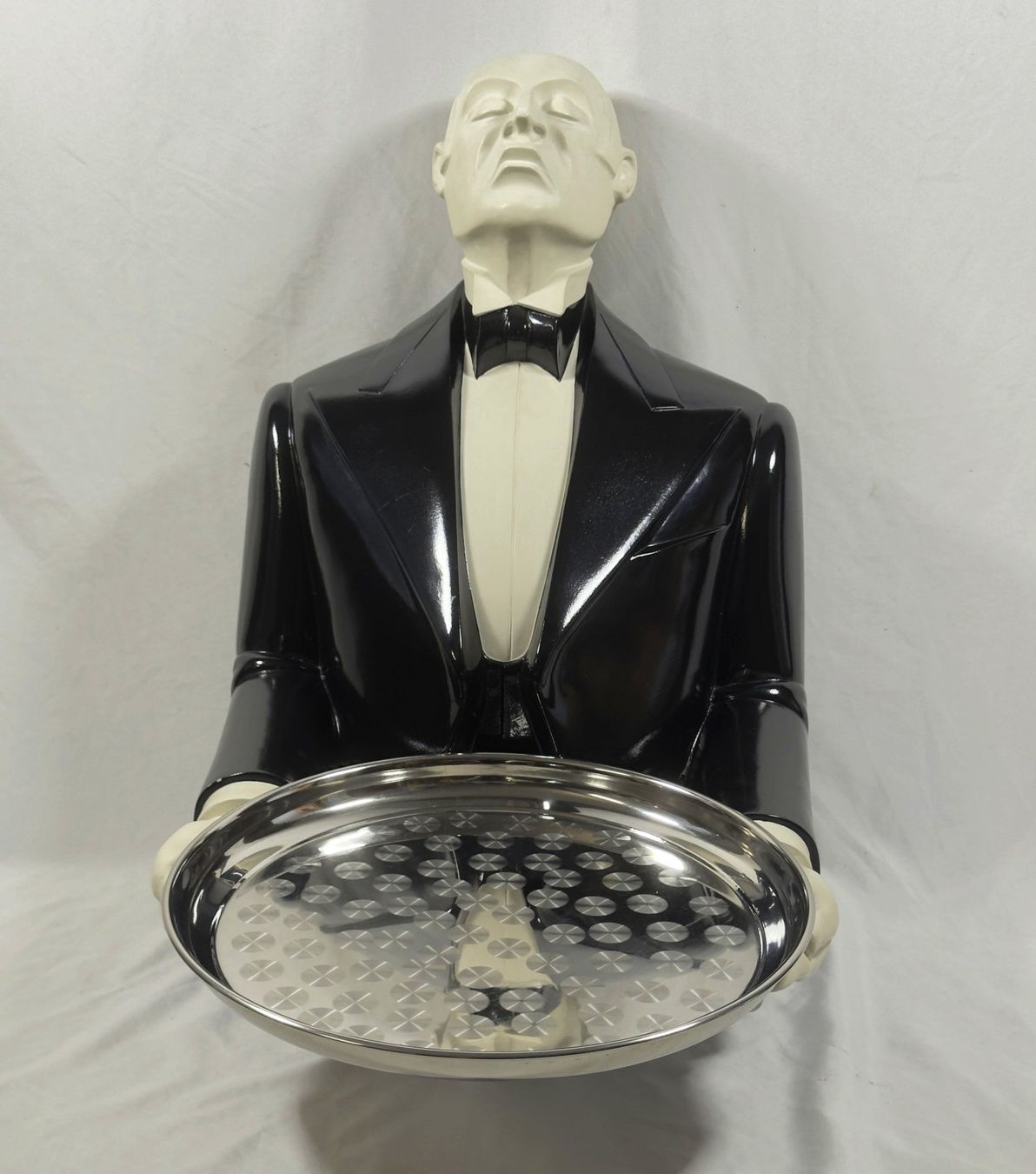 Sculture & Statue: Grande statue de majordome vintage – Usato da Tramelan venduto da lolopat 1