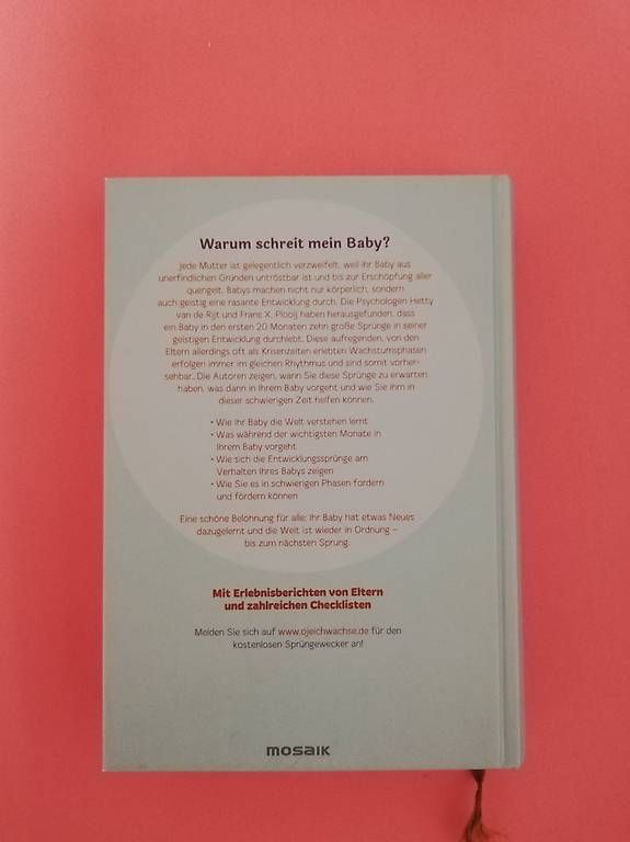 Libri: "Oje, ich wachse!" Grosse Version Entwicklungskalender – Usato da Flawil venduto da Haekelwunsch.ch 1