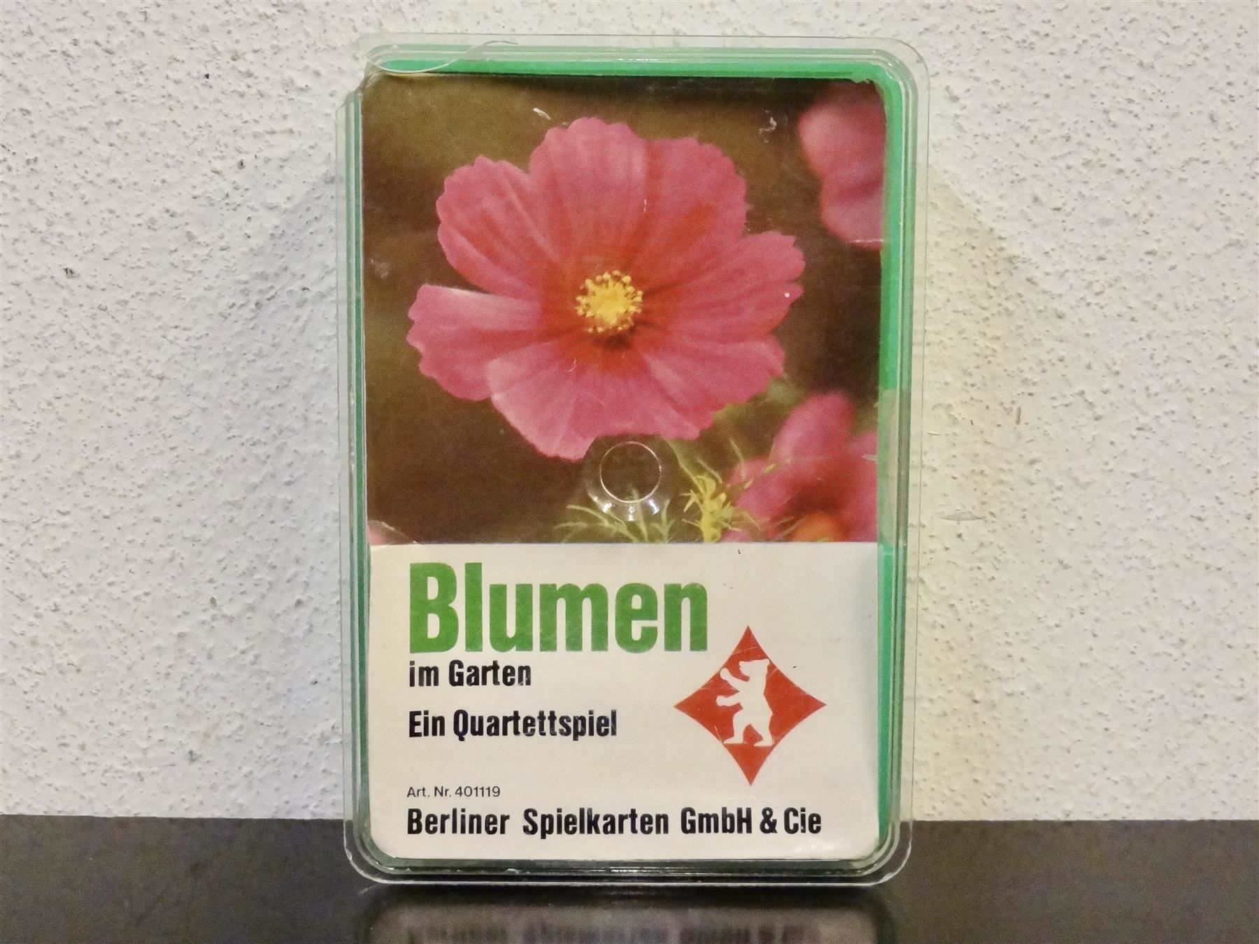Giochi: altes Quartett BLUMEN-QUARTETT BLUMEN – Usato da Kerzers venduto da wisaundso