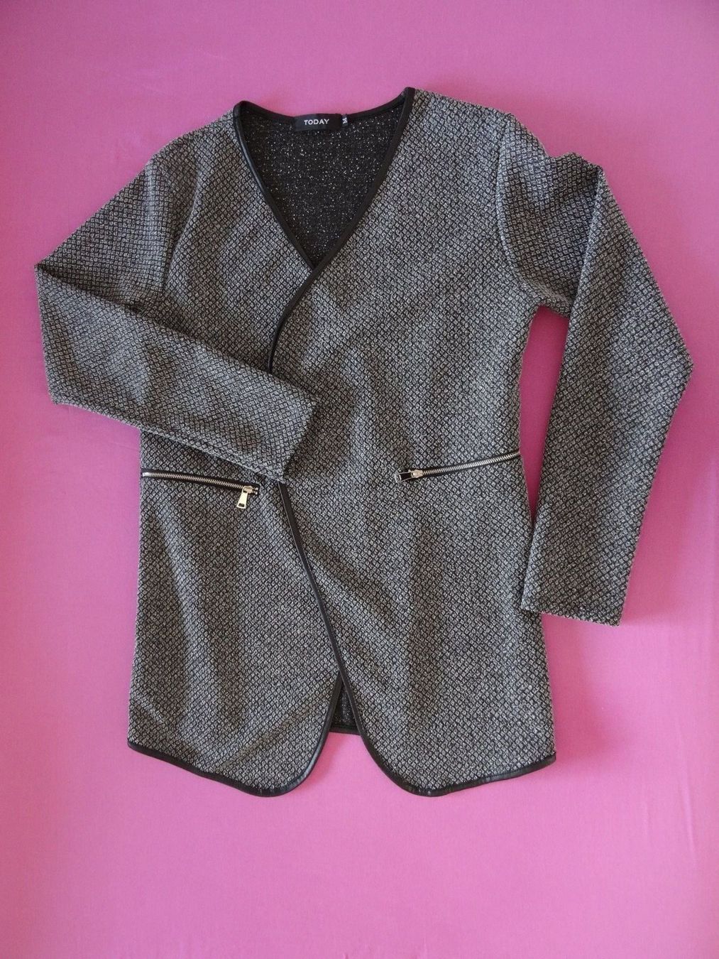 Jacken: Jacke Blazer Tunika Gr. 40/42, noir grau – Neu (gemäss Beschreibung) aus Bazenheid von Aebi55 1
