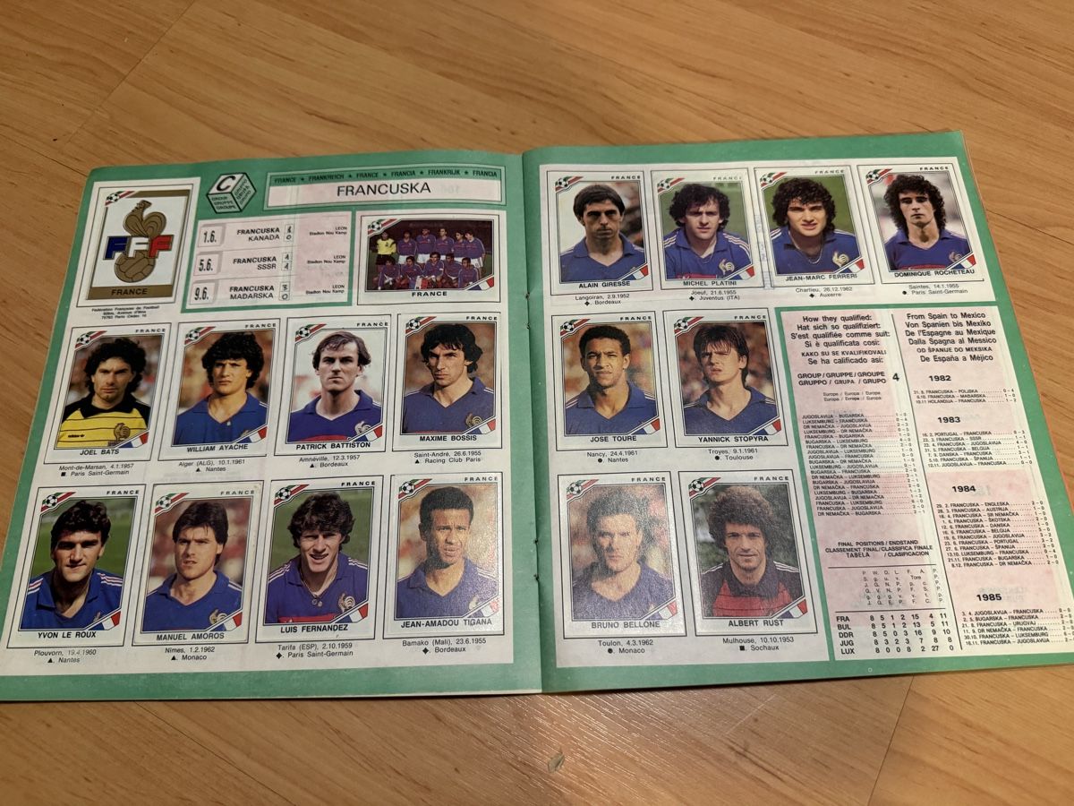 Panini Album: Album panini complet Mexico 86 – Usato da Brügg BE venduto da Fred777 6