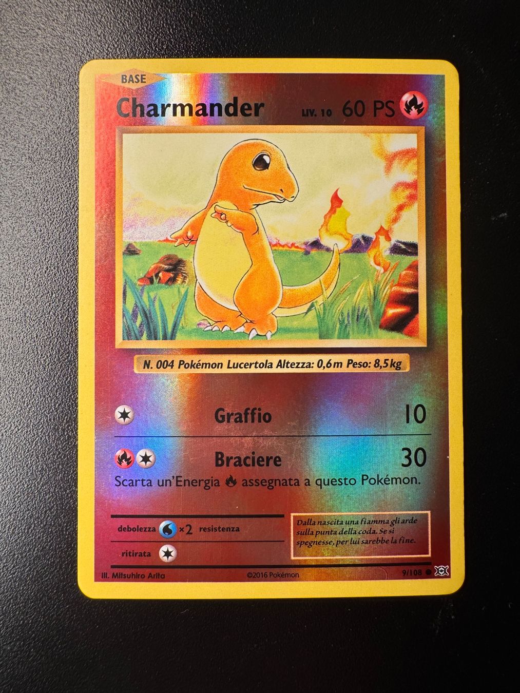 Pokémon Sammelbilder & Trading cards: Pokemon Charmander EVO9 reverse – Gebraucht aus Corticiasca von gio_yp69