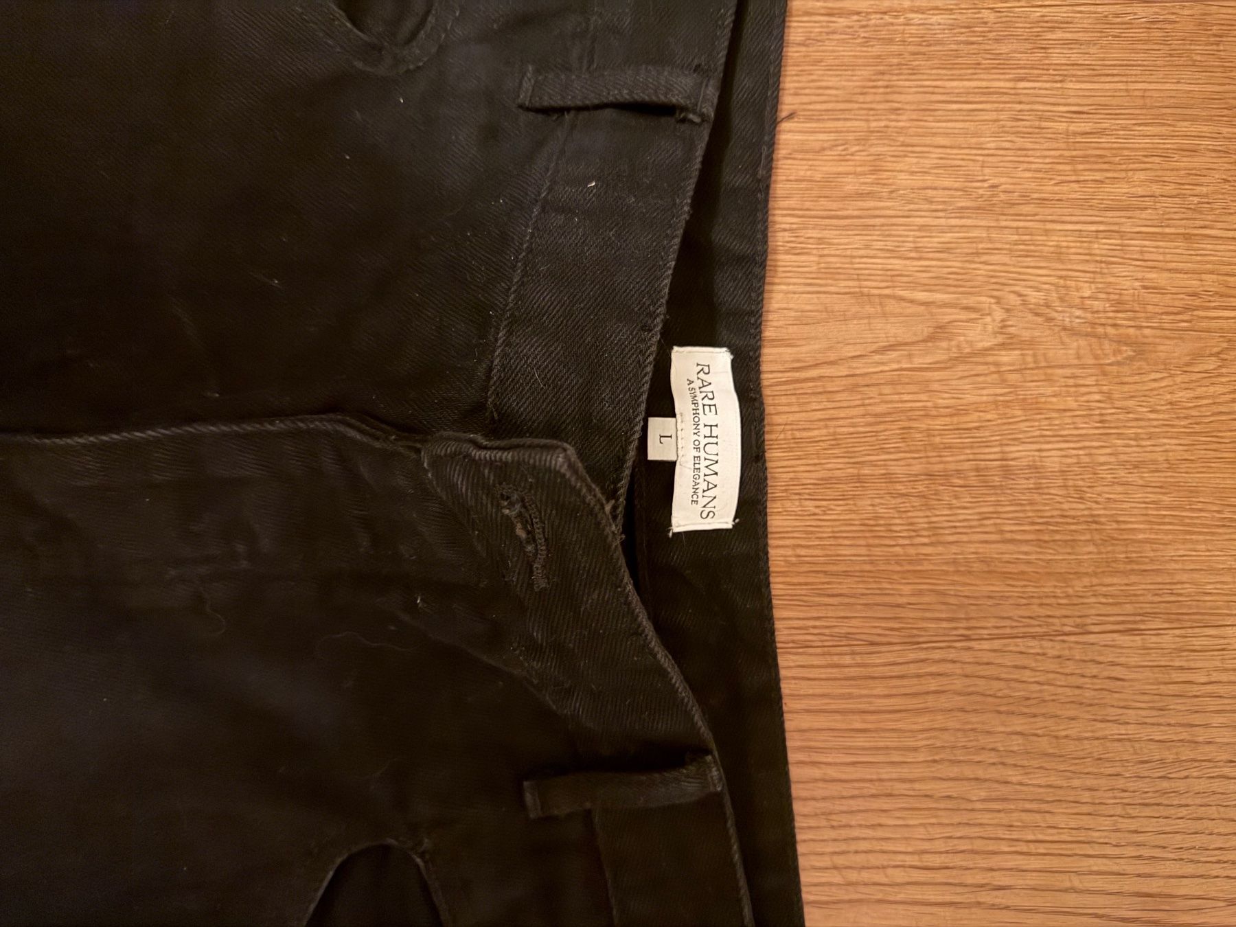 Jeans: Rare Humans denim black, size L – Usato da Kastanienbaum venduto da bot_bg6h 1