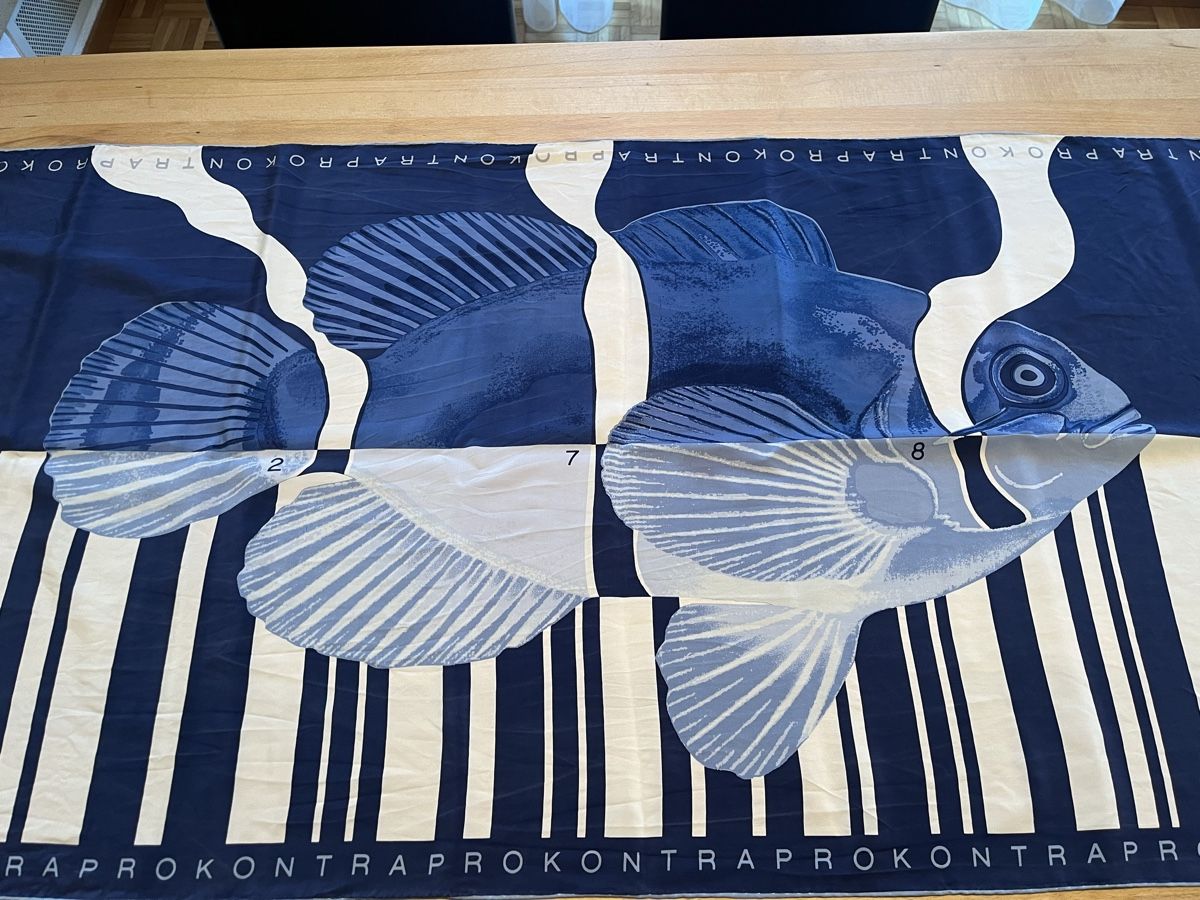 Foulard & Sciarpe: Seidenschal 100% Seide neuwertig – Nuovo e nell'imballaggio originale da Rikon im Tösstal venduto da stupsi99 1
