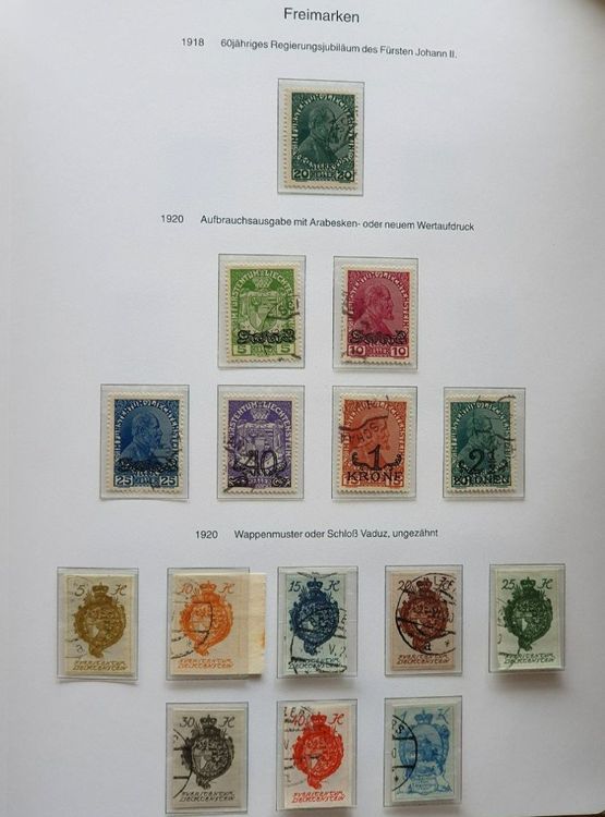Tutti i francobolli: Sorgfältige SLG.; u.a in 2-MüllerAlben, von 1917-2000; ET-Ꙩ – Usato da Zuchwil venduto da hoeppi2010 1