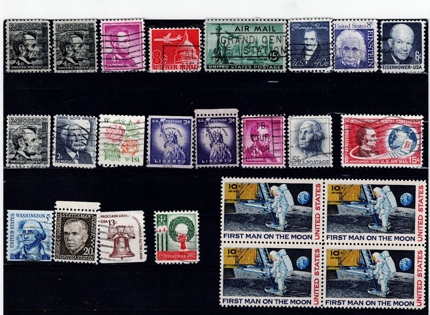 Tutti i francobolli: Briefmarken 137x USA – Usato da Tenniken venduto da mik_6mxg 7