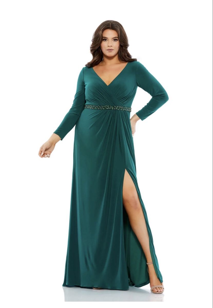 Vestiti: Mac Duggal Emerald Green Gown - Size 16W – Nuovo (secondo la descrizione) da Luzern venduto da mon_6rzf