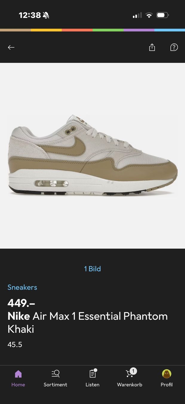 Nike Scarpe da uomo: Nike Air Max 1 – Usato da Urdorf venduto da jus1991 5