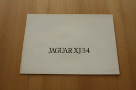 Jaguar XJ 3.4 Broschüre/Prospekt 2/1975
