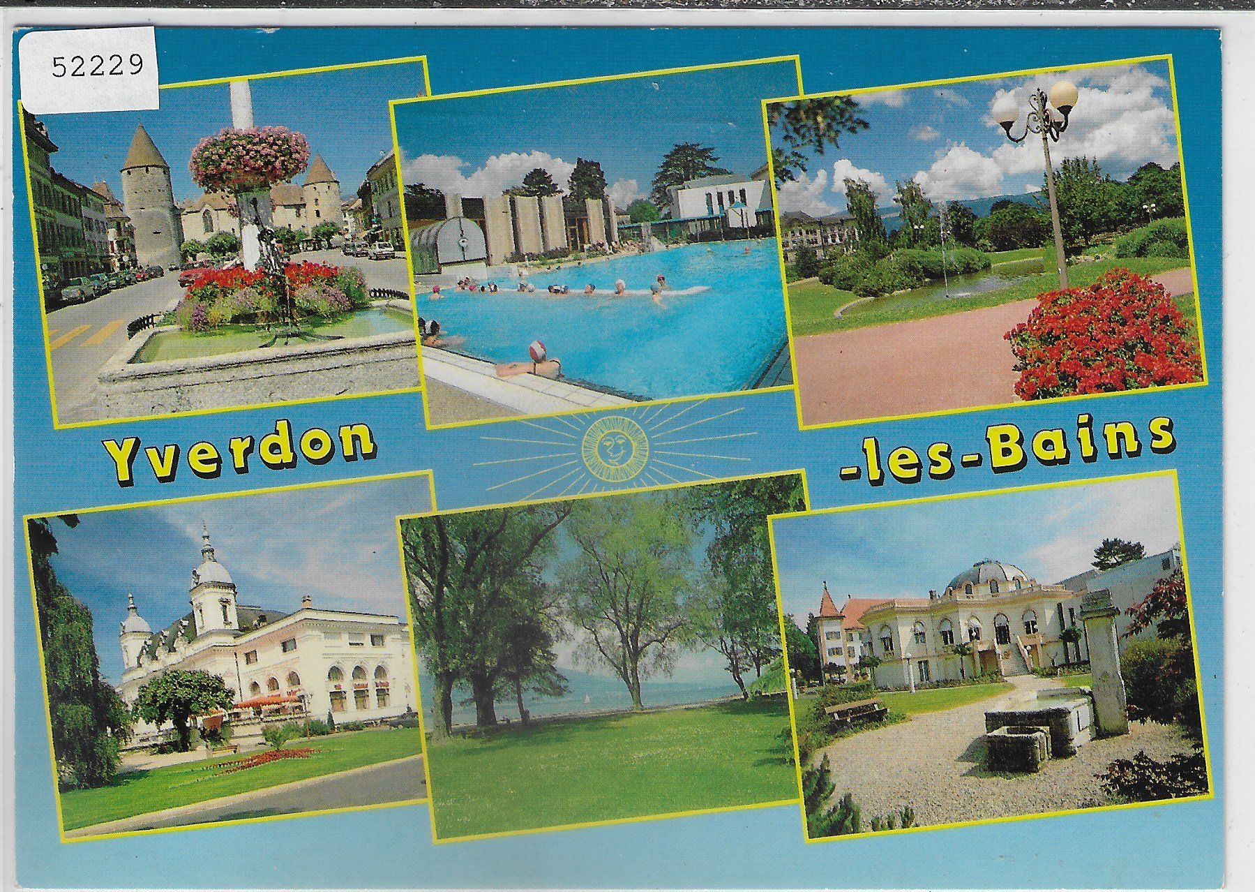 Cartes postales: Yverdon-les-Bains - Multiview – D'occasion à Ettingen par Kartenplanet