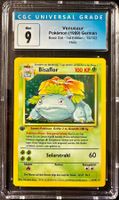 Pokémon Bisaflor 1st Edition CGC 9 Base Set Deutsch Holo