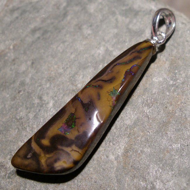 Ciondoli: theOPAL *** AUSTRALISCHER BOULDER OPAL ANHÄNGER *** – Nuovo e nell'imballaggio originale da Ebnat-Kappel venduto da theOPAL 2